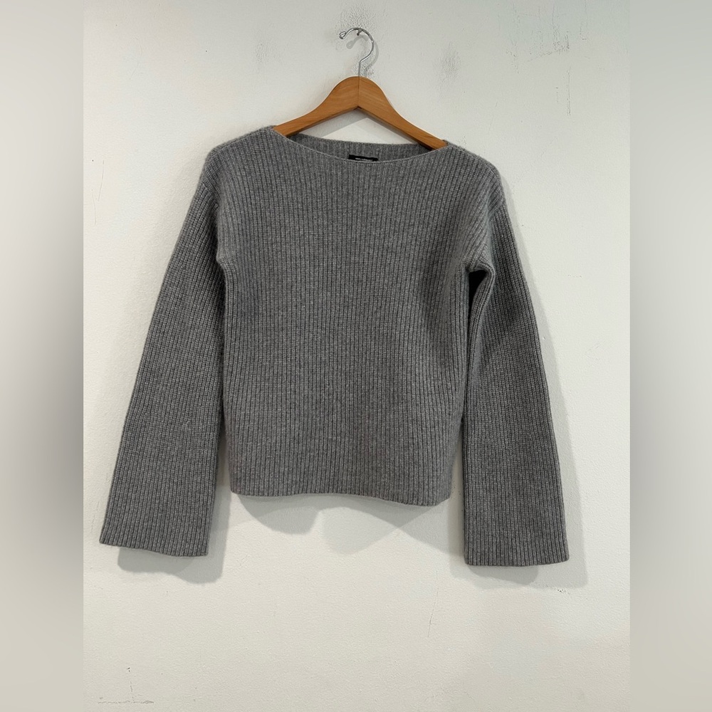 Bell Sleeve 100 % Cashmere Sweater S - Picture 2 of 7